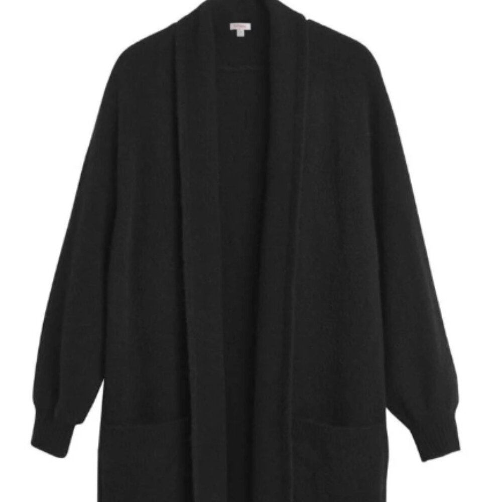 Cuyana wool yak hair cardigan sweater